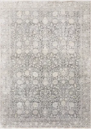 Gemma Rug in Charcoal & Sand