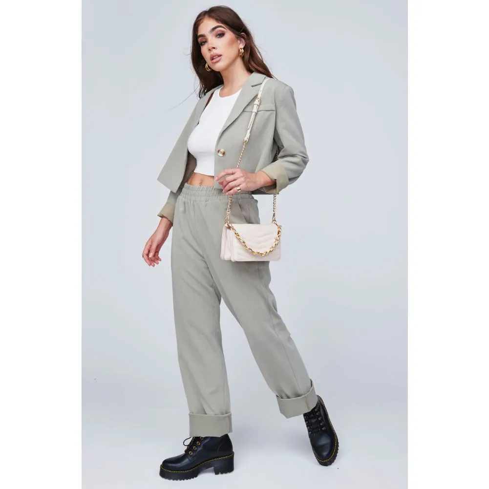 Genny - Chevron Stitch Crossbody