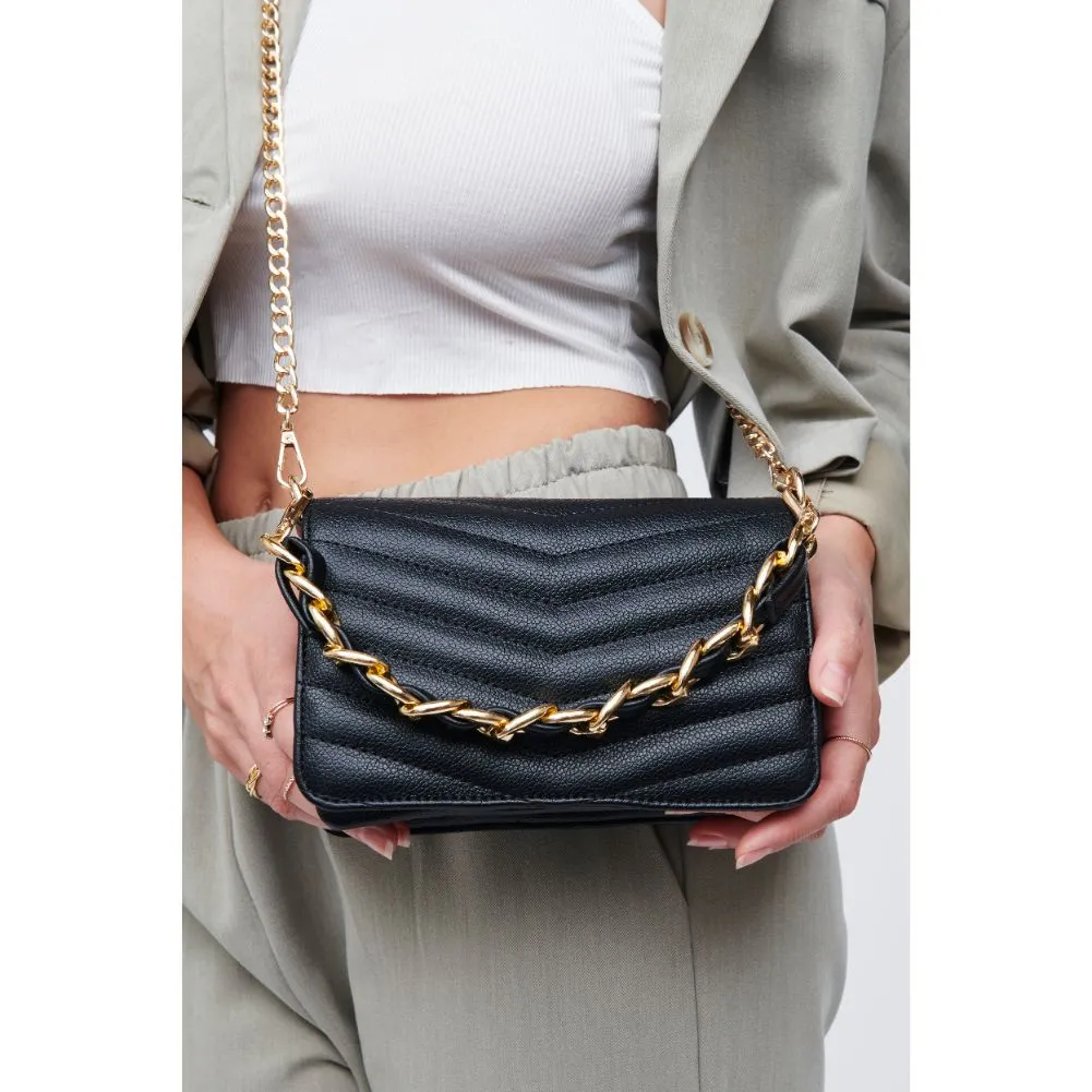 Genny - Chevron Stitch Crossbody