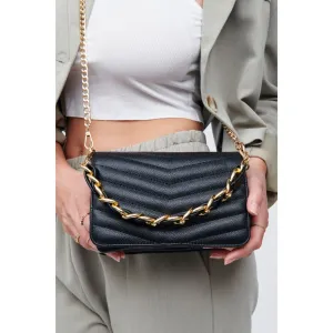 Genny - Chevron Stitch Crossbody