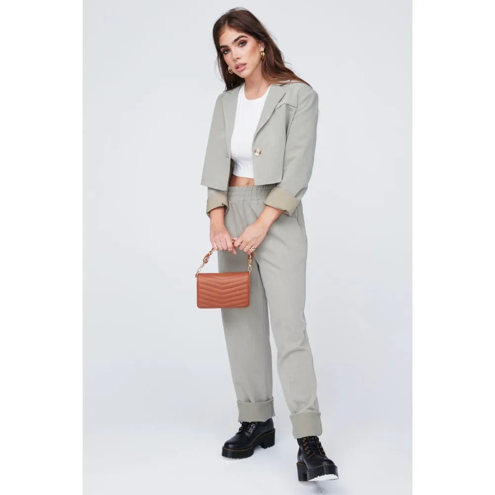 Genny - Chevron Stitch Crossbody