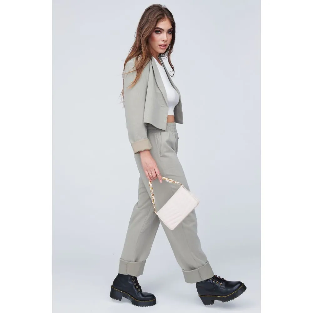 Genny - Chevron Stitch Crossbody