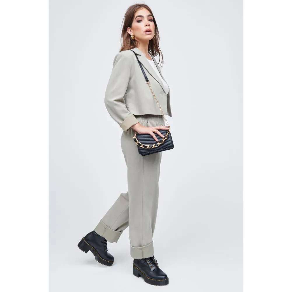 Genny - Chevron Stitch Crossbody