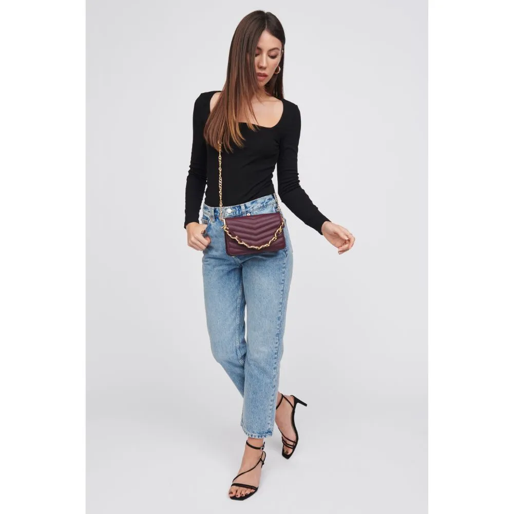 Genny - Chevron Stitch Crossbody