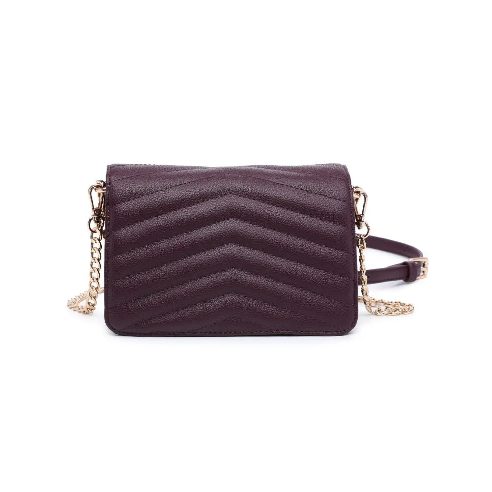 Genny - Chevron Stitch Crossbody