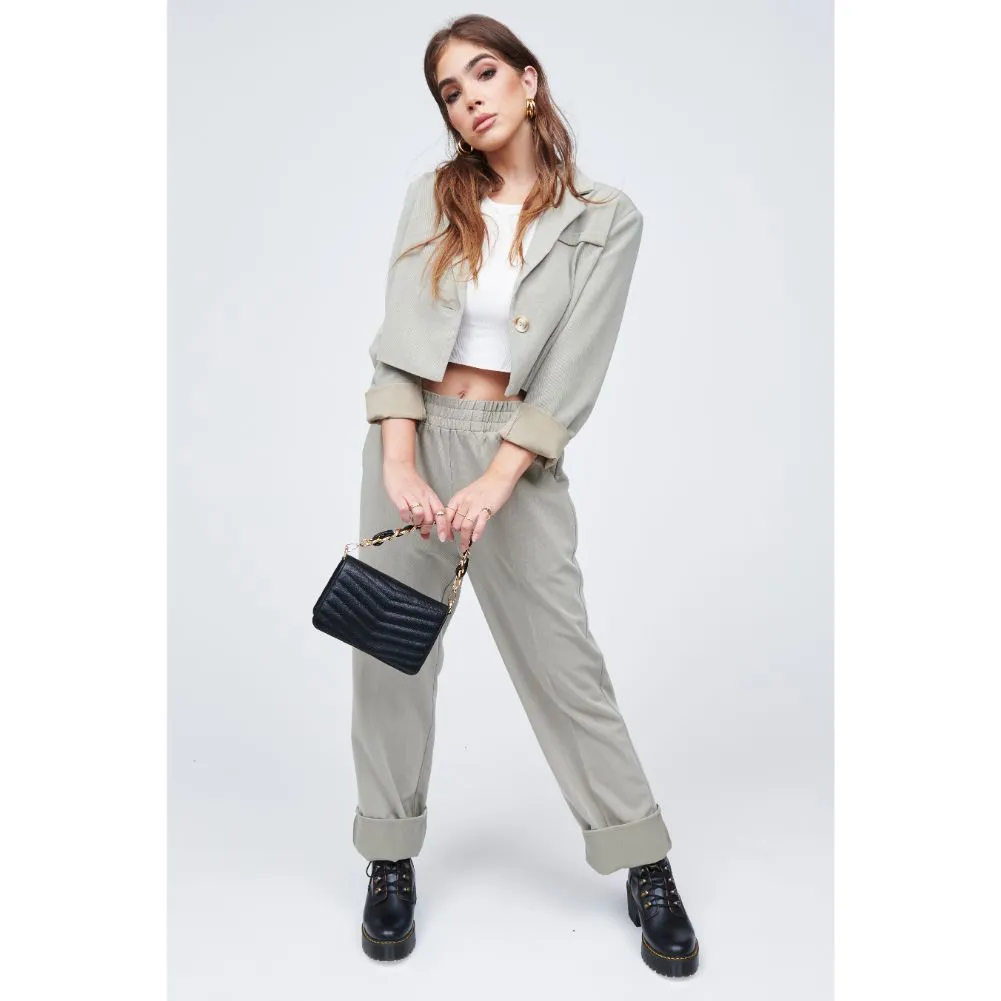 Genny - Chevron Stitch Crossbody