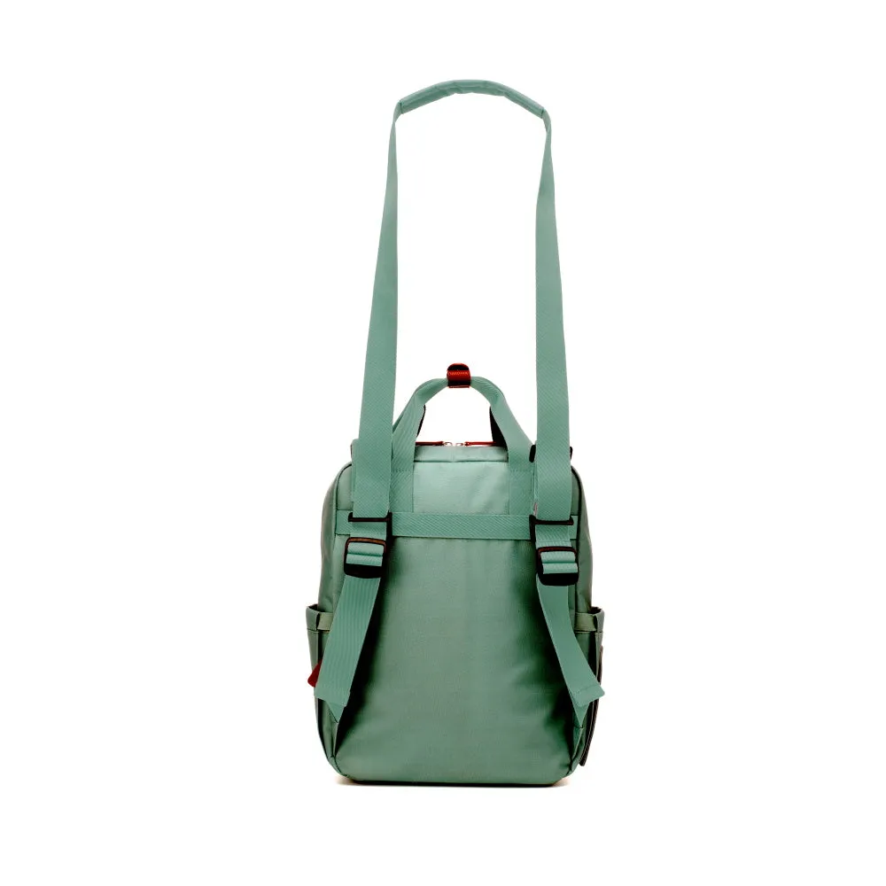 Georgi Convertible Backpack Nappy Bag - Aqua