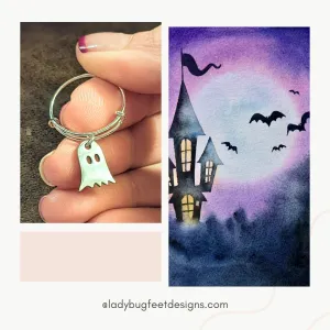 Ghost Expandable Charm Ring
