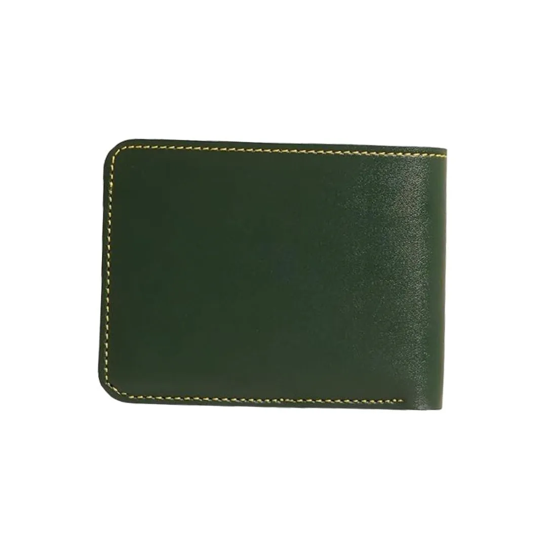 Giftana Exquisite Mens Personalized Wallet with Doctor Charm - Green