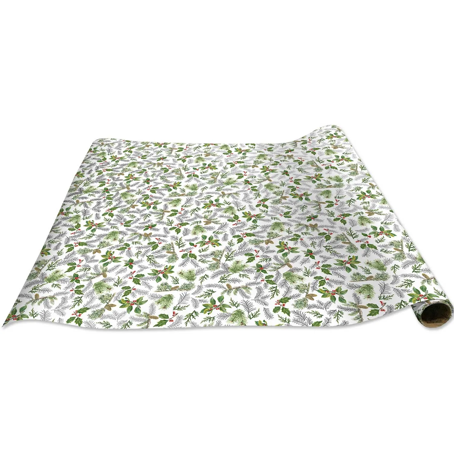 Glistening Pine Christmas Gift Wrap