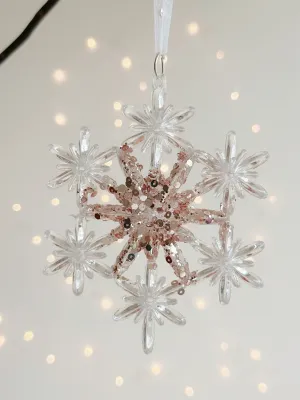 Glistening Snowflake Ornament