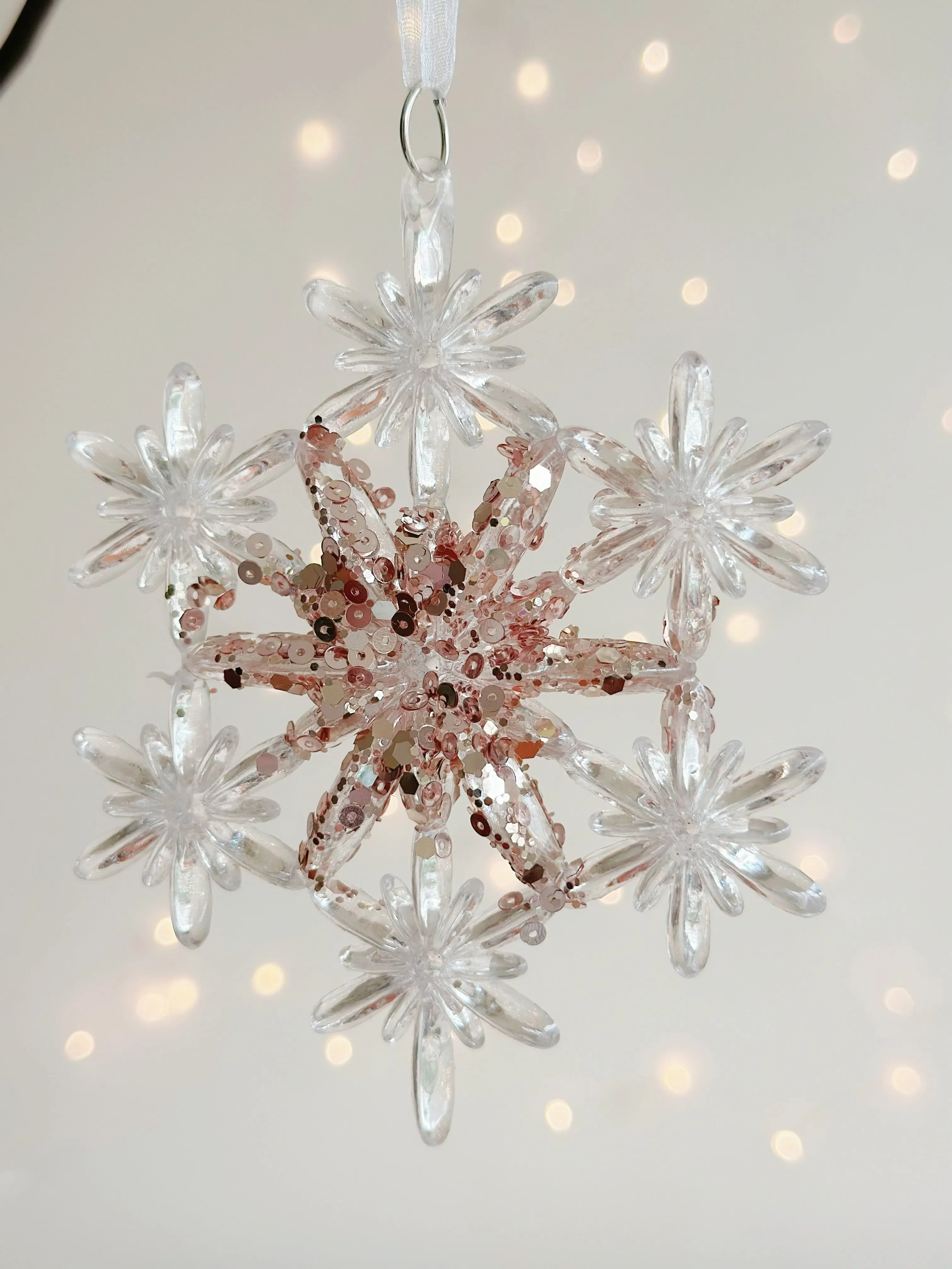 Glistening Snowflake Ornament