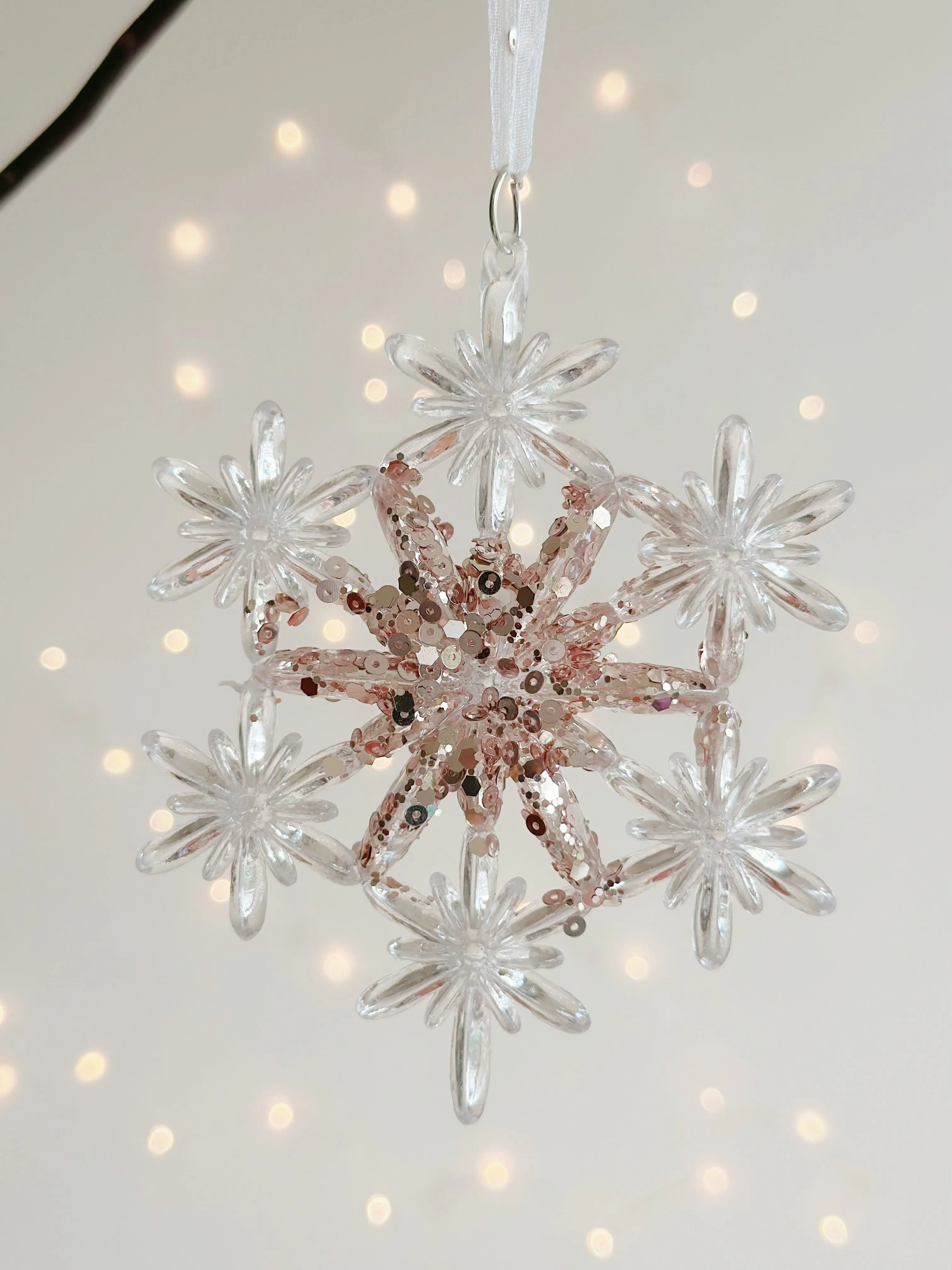 Glistening Snowflake Ornament
