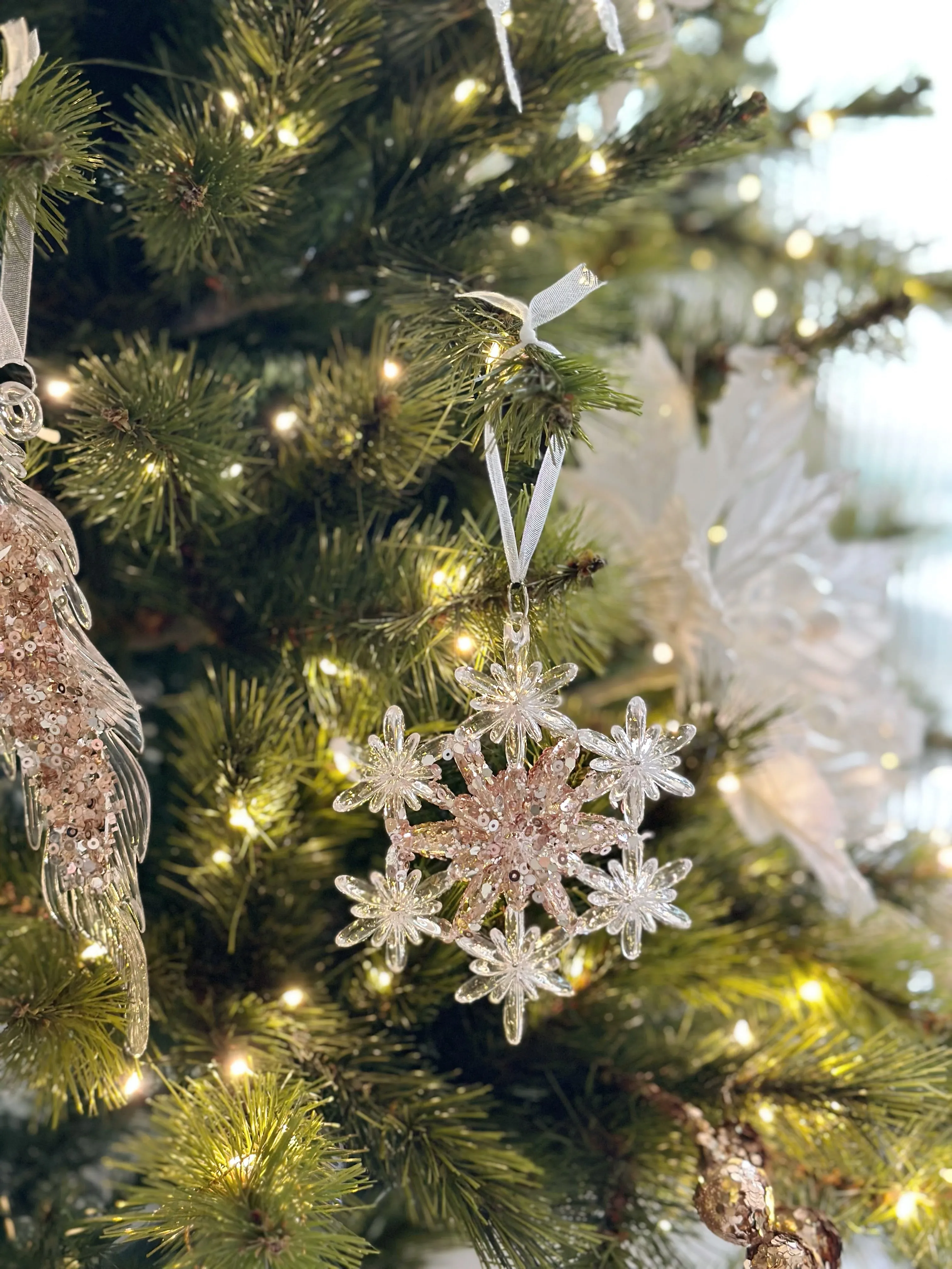 Glistening Snowflake Ornament