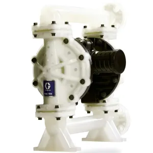 Graco 649035 Husky 1050 PP (NPT) Pump, End Flange, PP Center Section, PP Seats, PTFE Balls & PO Diaphragm