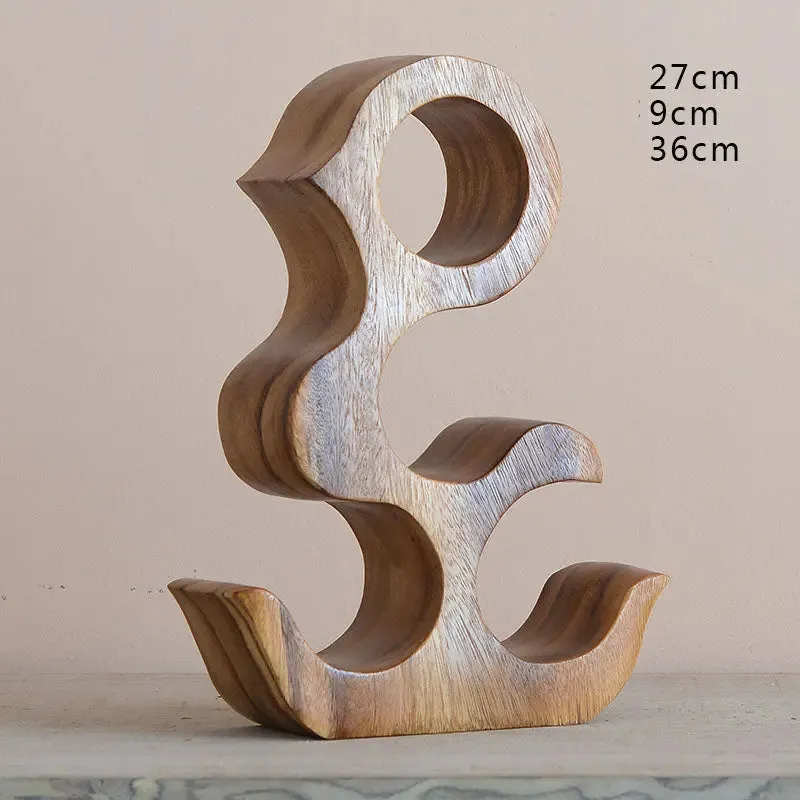 Handmade Ornamental Wooden Wine Bottle Holder