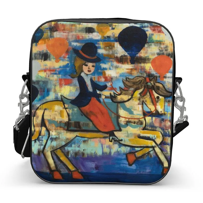 Happy Balloon Messenger Bag