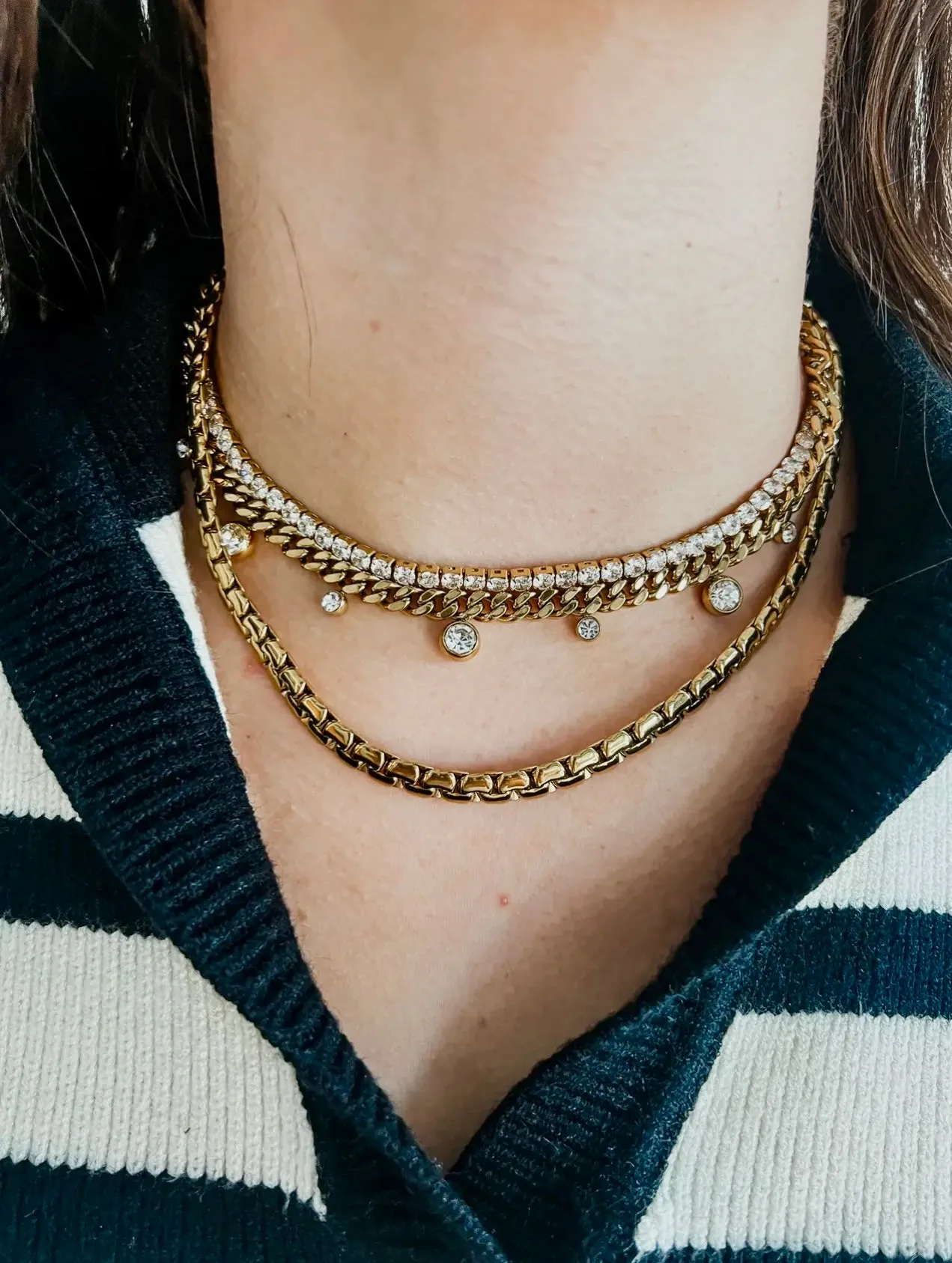 Hayden Tennis Necklace