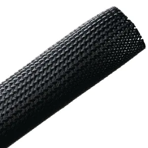 HellermannTyton BSPSC100 Expandable Fray Resistant Sleeving, 1"
