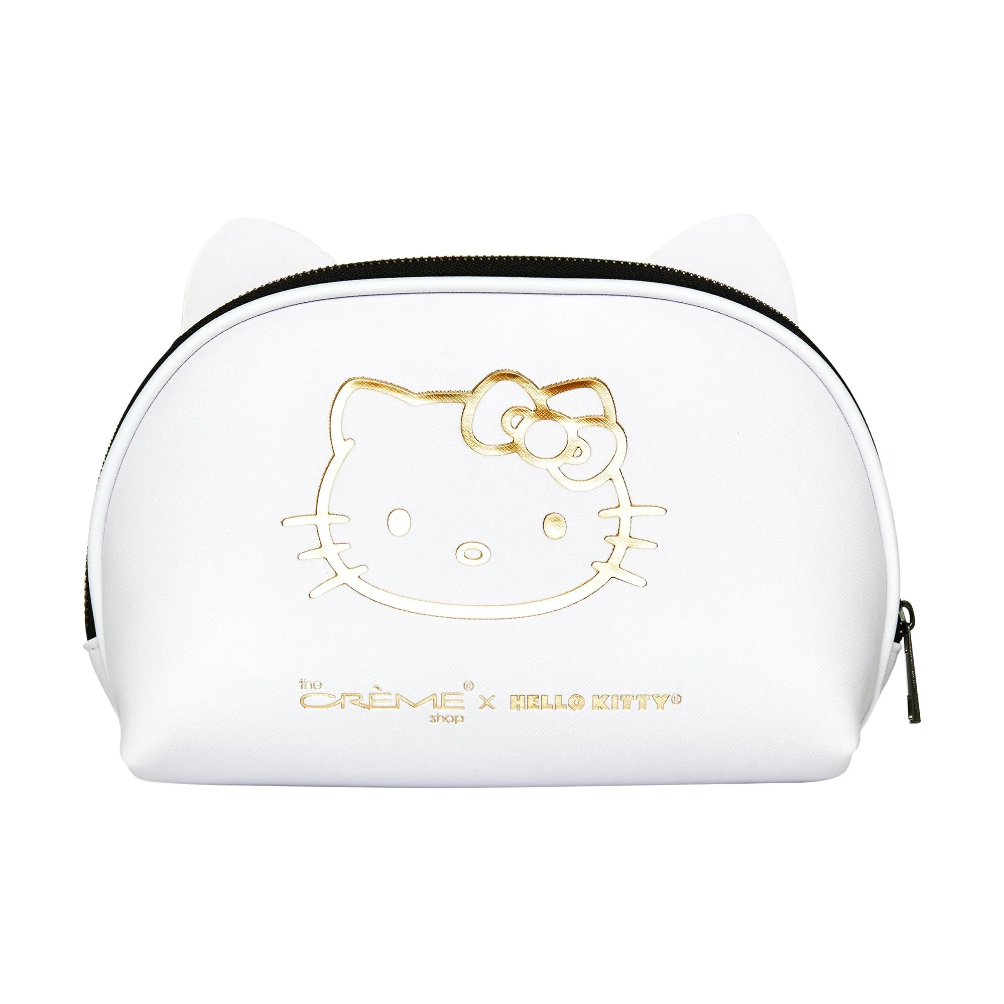 Hello Kitty Holiday Makeup Pouch - Golden Icon