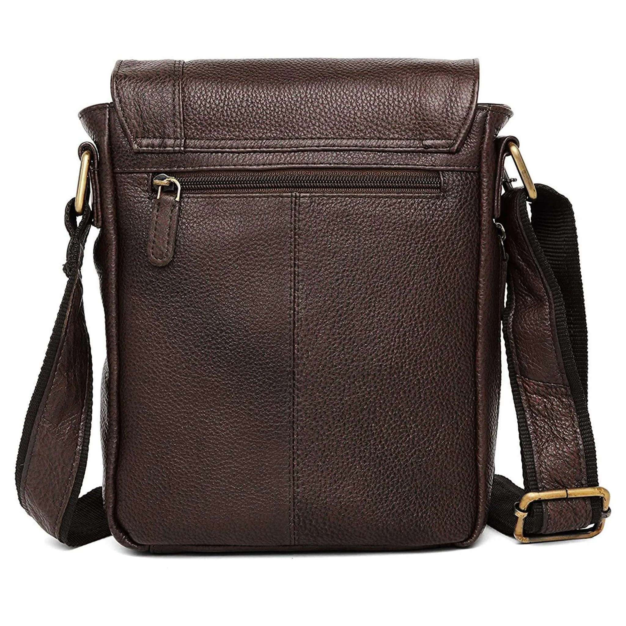 HEMSLEY Leather Sling Bag for Men
