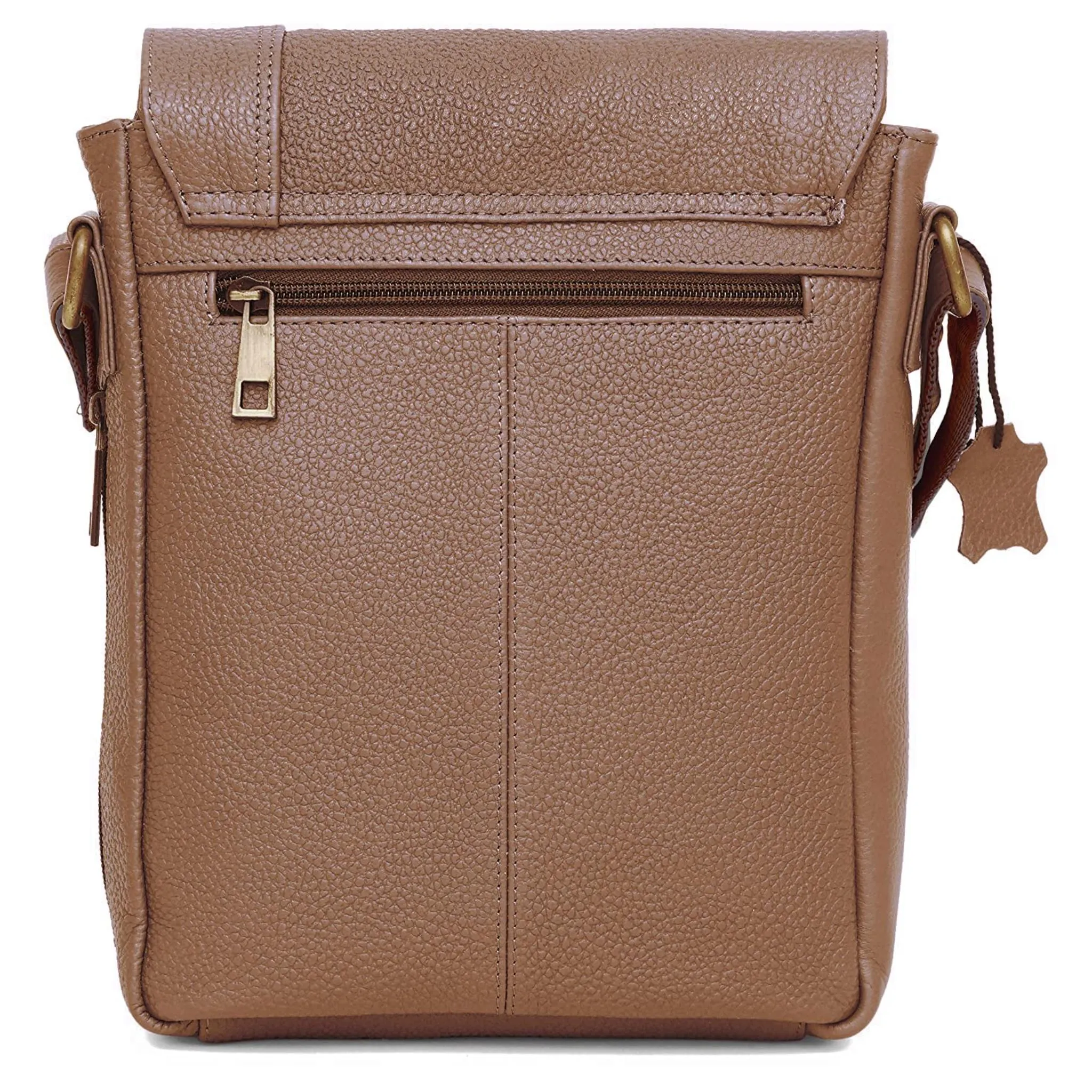 HEMSLEY Leather Sling Bag for Men