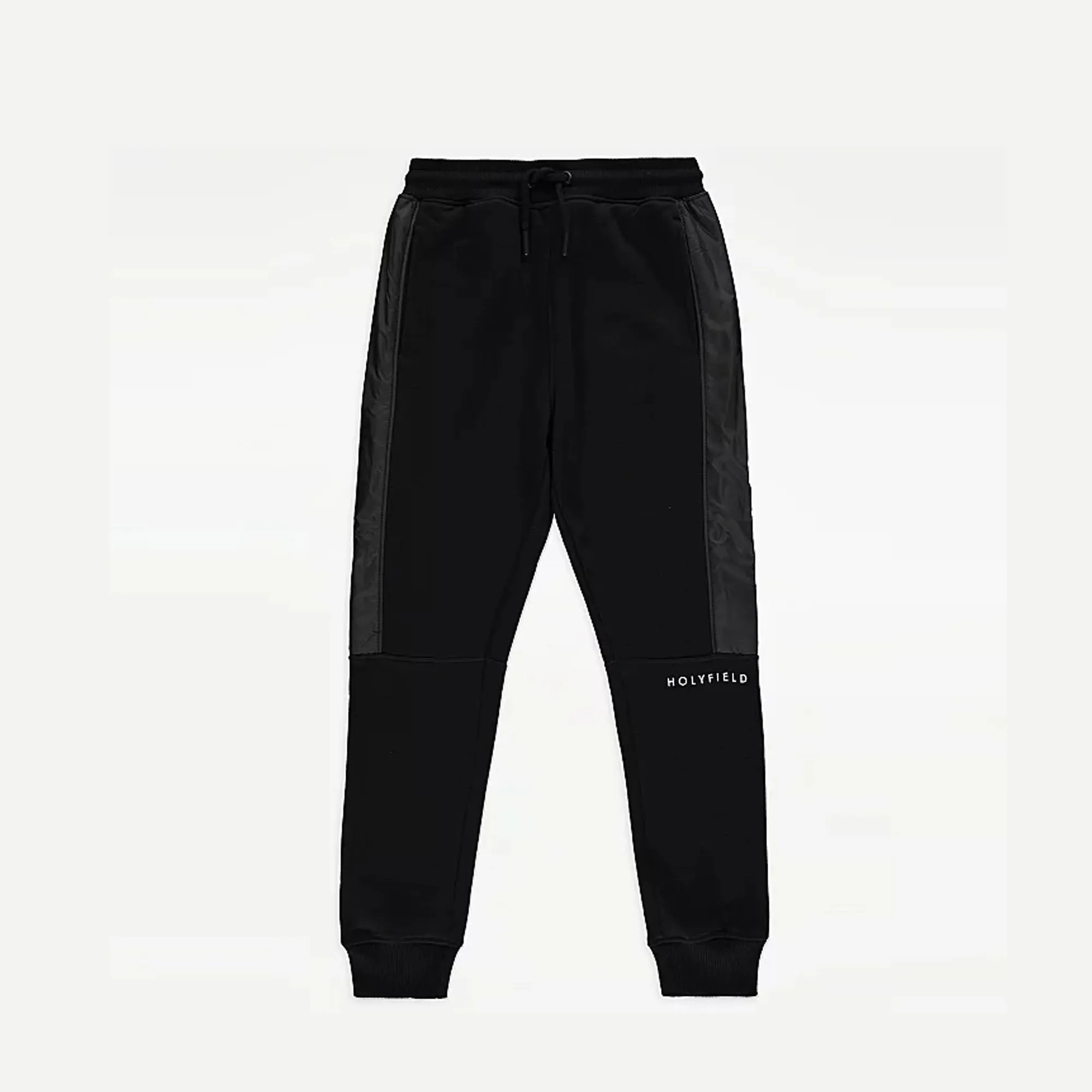 HF - Kids 'Black'  Panelled Fleece Jogger Trouser HF756
