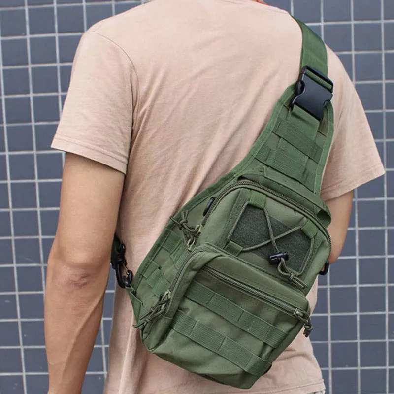 Hiking Trekking Backpack Sports Climbing Shoulder Bags Tactical Camping Hunting Daypack Fishing Outdoor Military Shoulder Bag