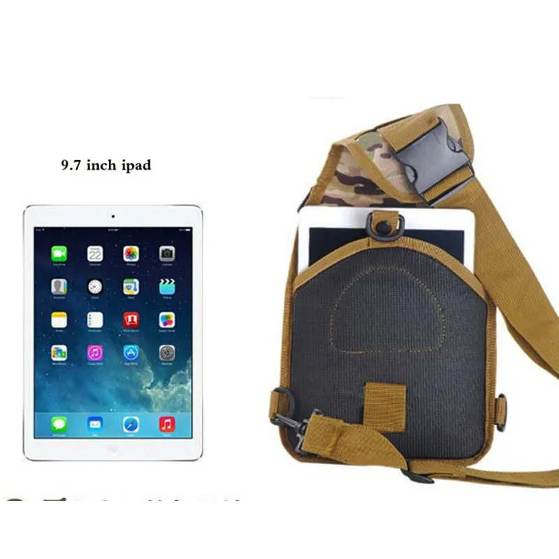 Hiking Trekking Backpack Sports Climbing Shoulder Bags Tactical Camping Hunting Daypack Fishing Outdoor Military Shoulder Bag