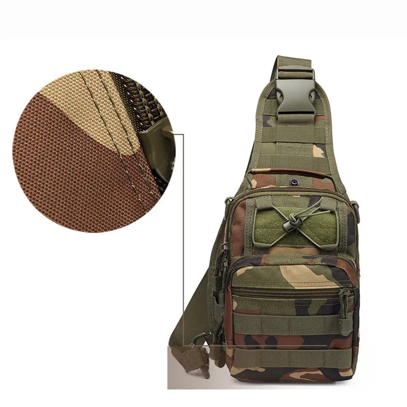 Hiking Trekking Backpack Sports Climbing Shoulder Bags Tactical Camping Hunting Daypack Fishing Outdoor Military Shoulder Bag