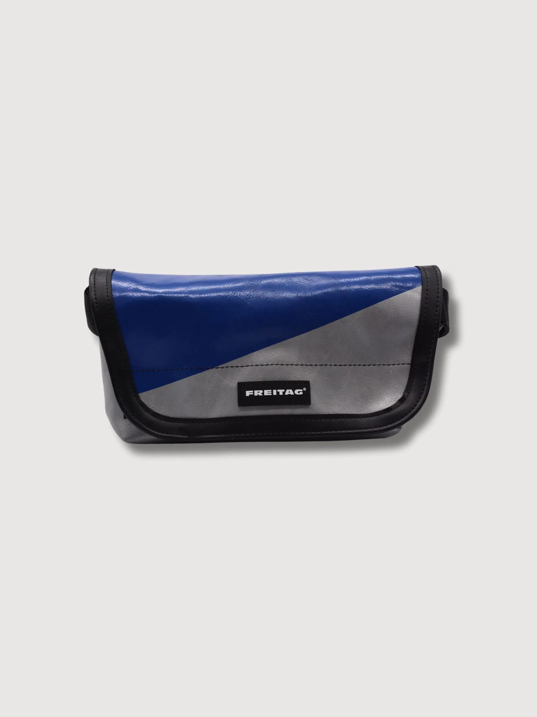 HIPBAG F40 JAMIE Grey/Blue IN USED TRUCK TARPS | FREITAG