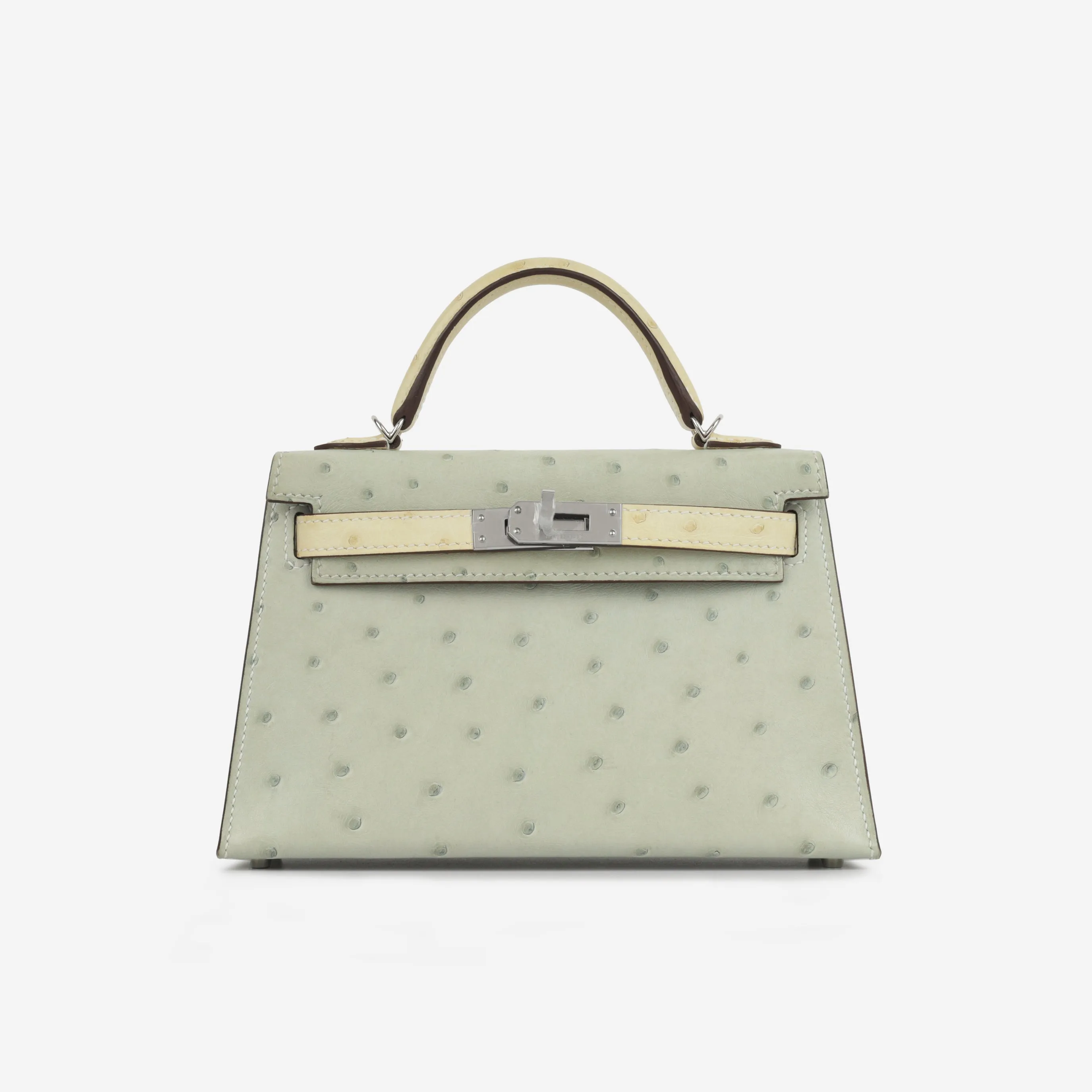 HSS Kelly 20 - Gris Perle / Venille Ostrich