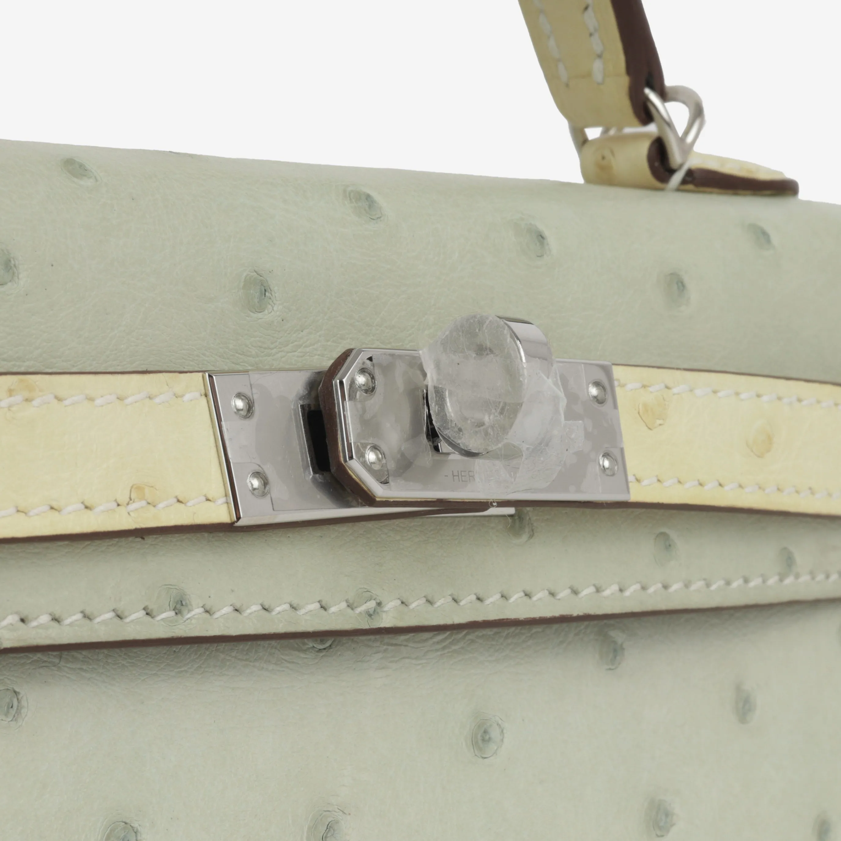 HSS Kelly 20 - Gris Perle / Venille Ostrich