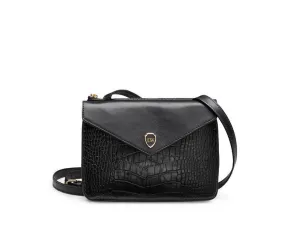 Hunter black gold bag