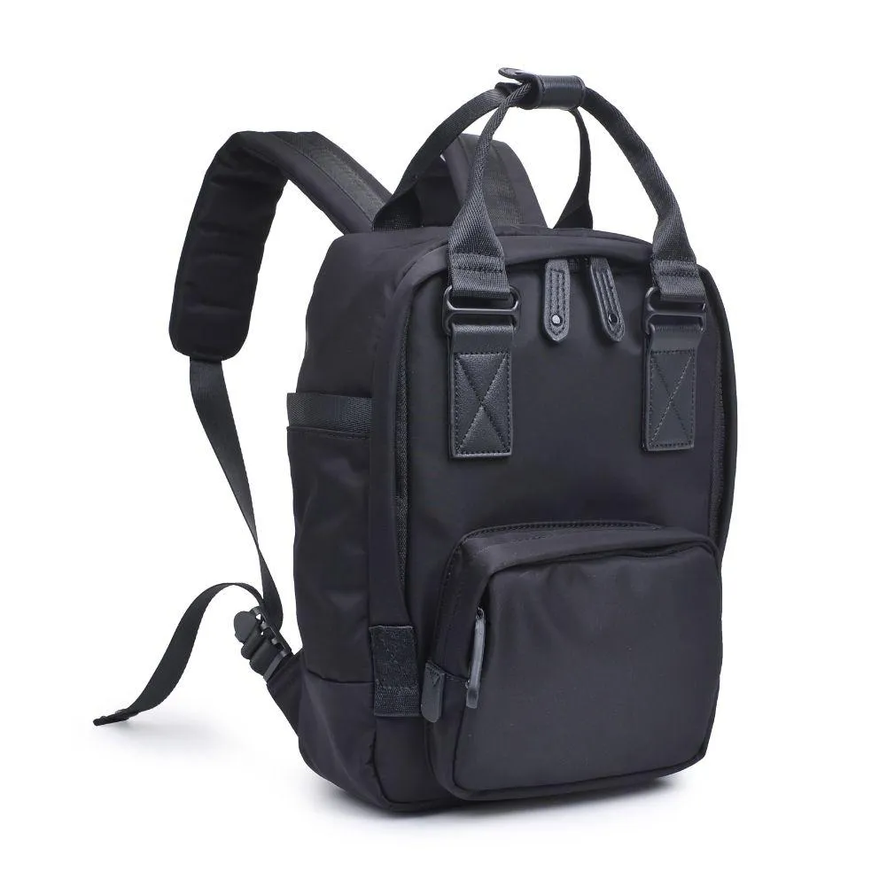 Iconic Nylon Backpack Small - Black