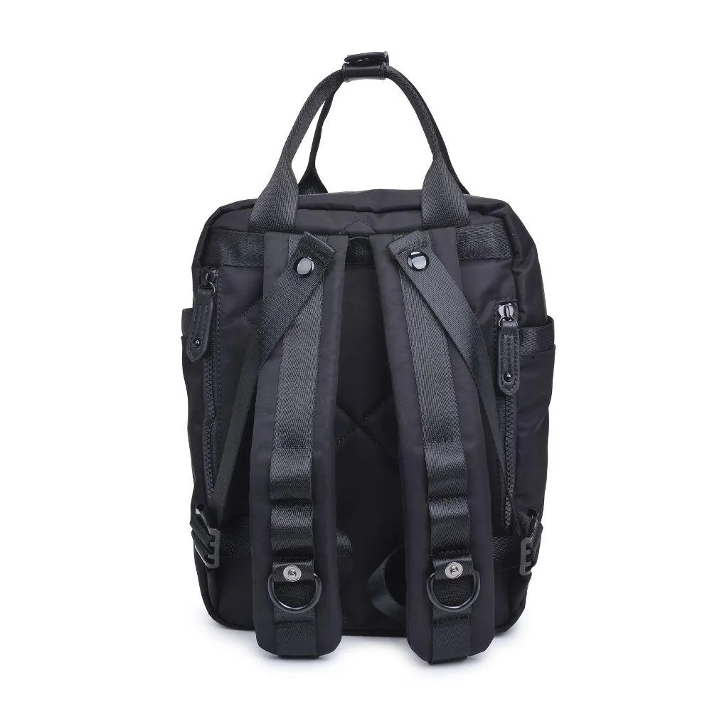 Iconic Nylon Backpack Small - Black