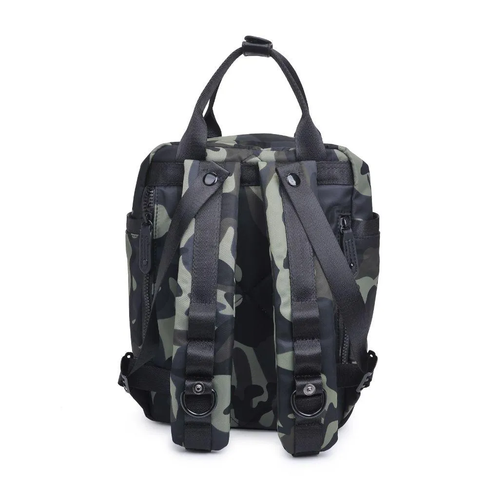 Iconic Nylon Backpack Small - Camo