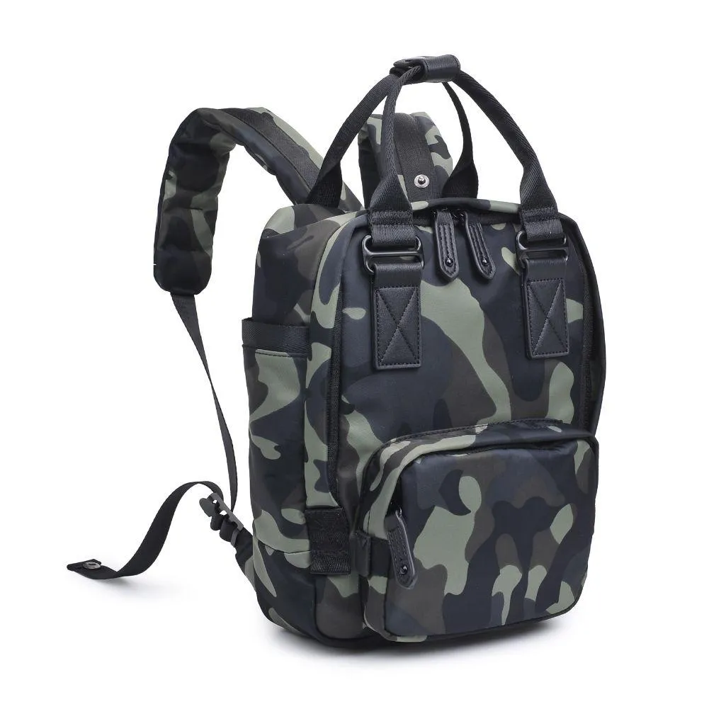 Iconic Nylon Backpack Small - Camo