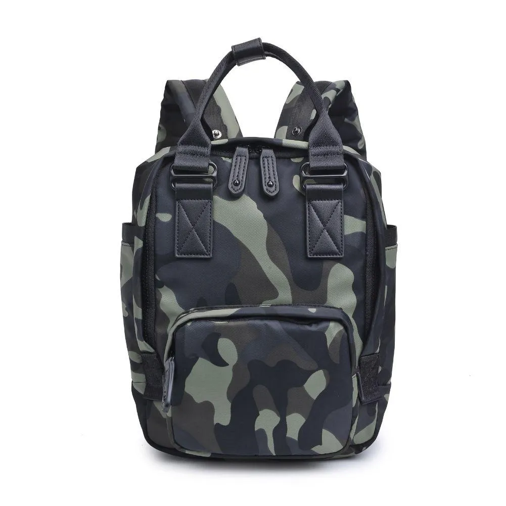 Iconic Nylon Backpack Small - Camo