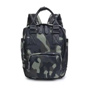 Iconic Nylon Backpack Small - Camo