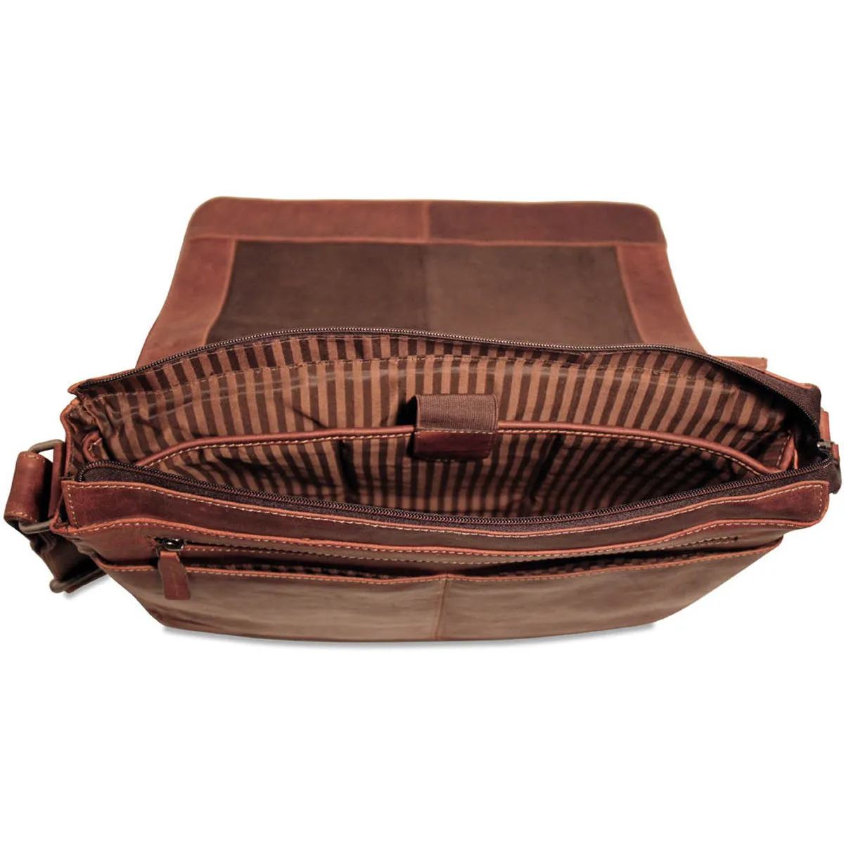 Jack Georges Voyager Full-Size Messenger Bag 7315