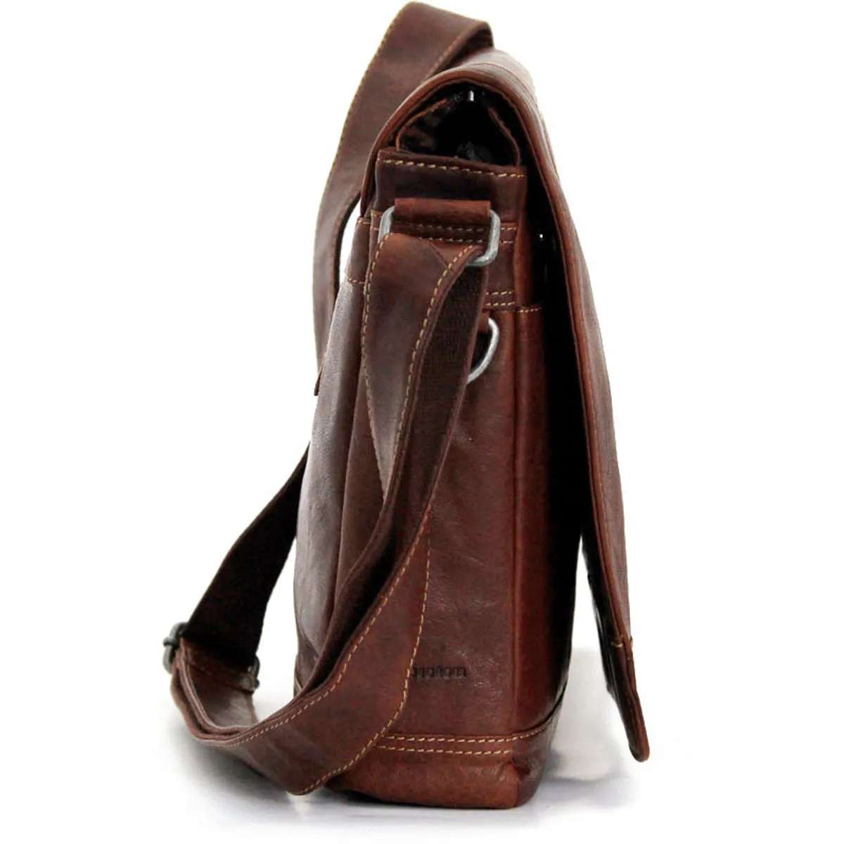 Jack Georges Voyager Full-Size Messenger Bag 7315