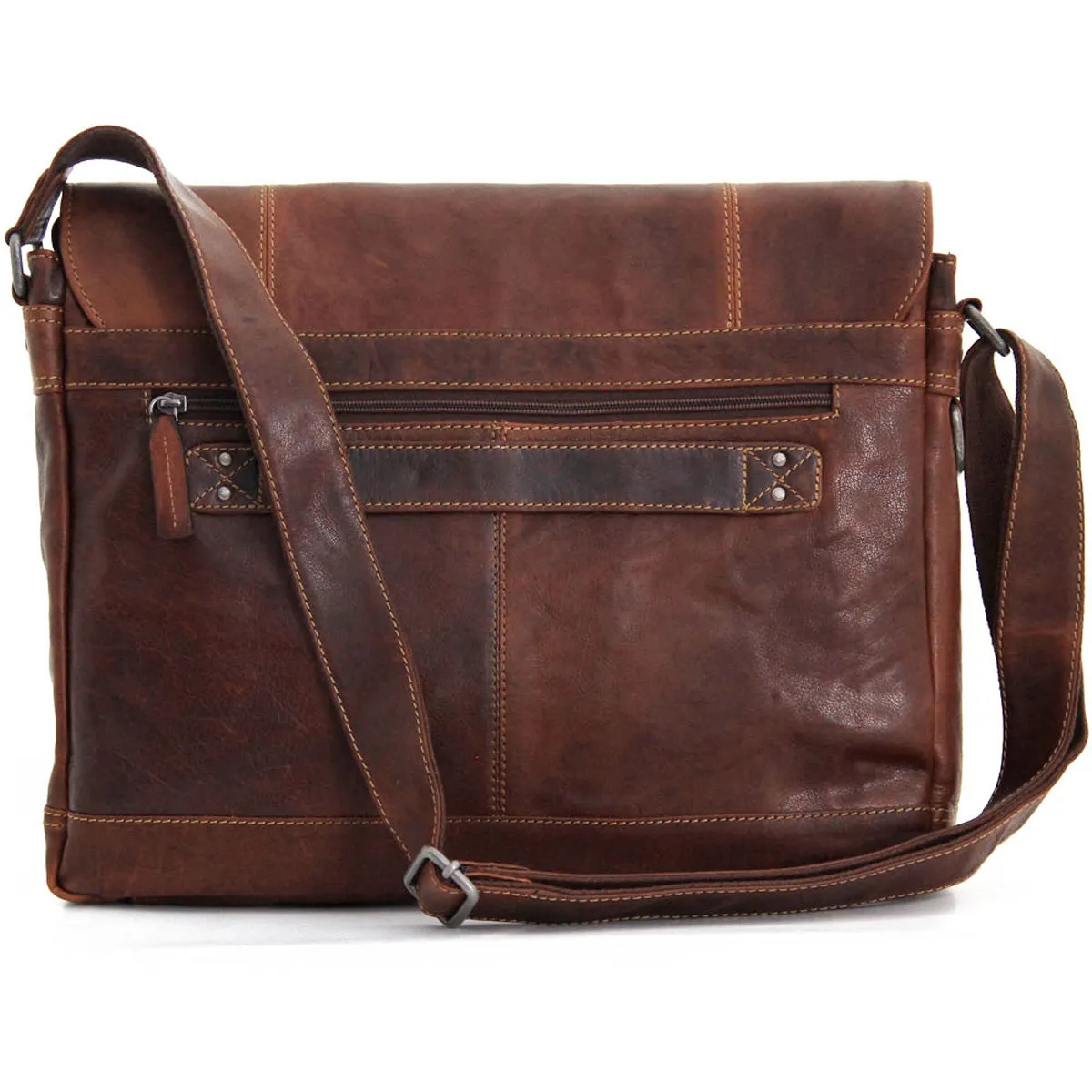 Jack Georges Voyager Full-Size Messenger Bag 7315