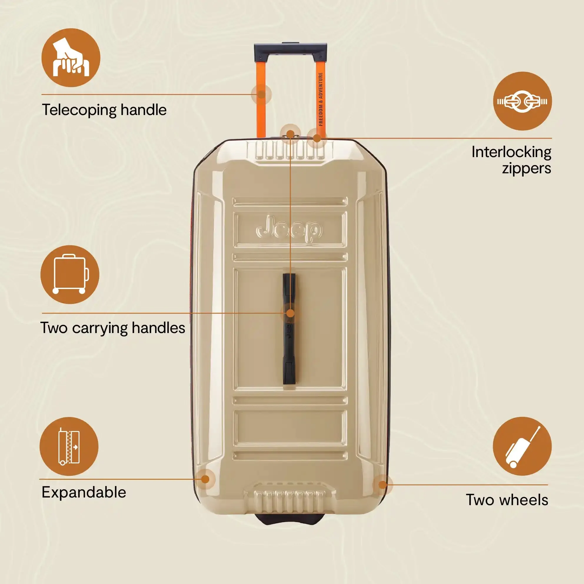 JH003B - Large Expandable Trunk