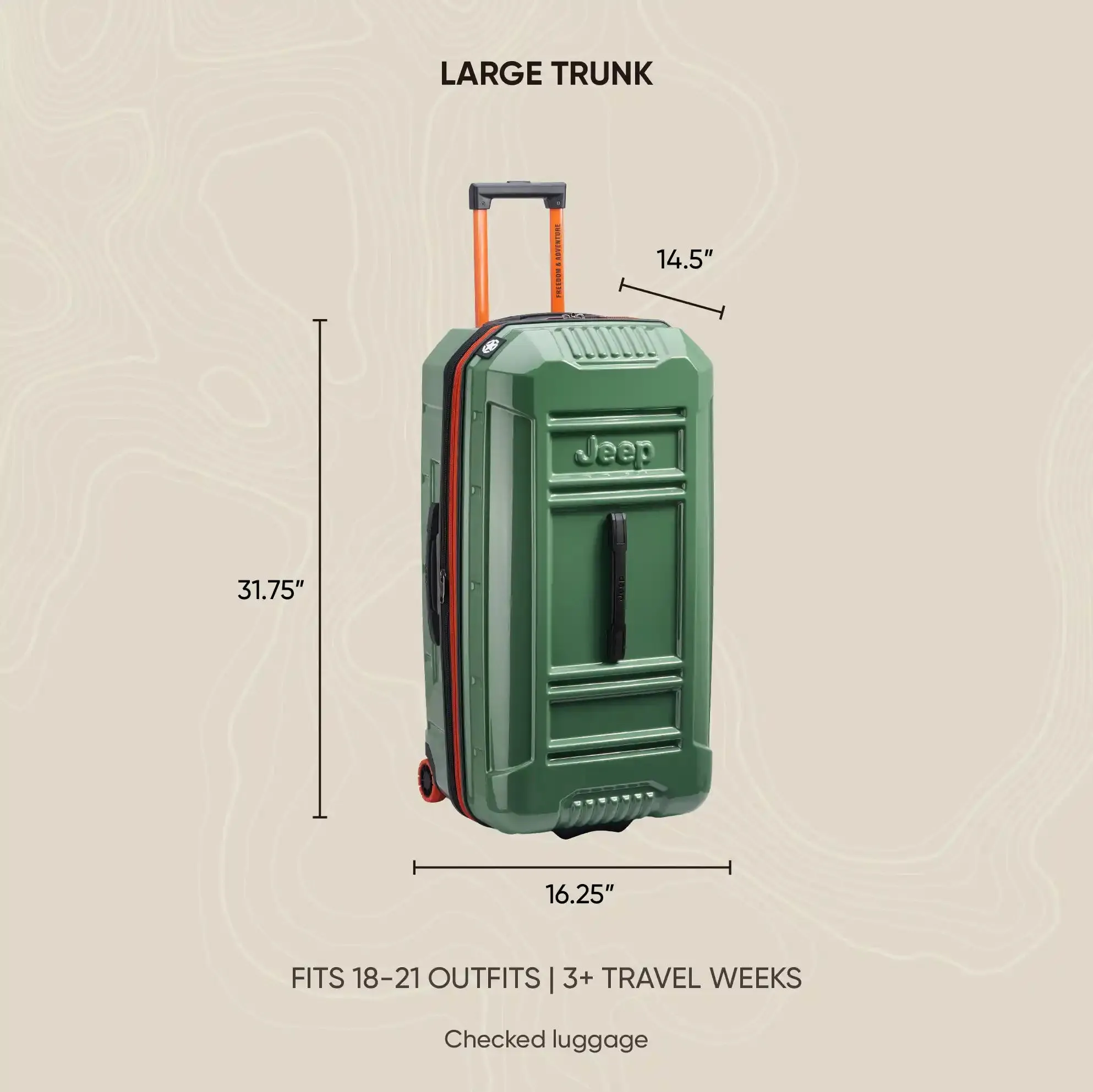JH003B - Large Expandable Trunk