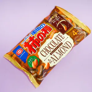 Kameda Kaki No Tane Senbei - Meiji Choco & Almond