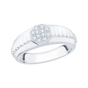 KATARINA Diamond Fashion Men's Ring (1/6 cttw)