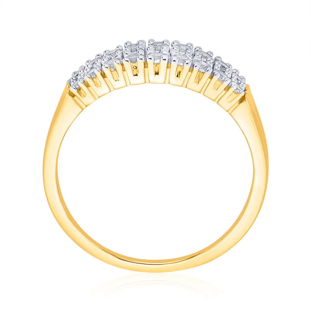 KATARINA Prong Set Diamond Fashion Ring (1/3 cttw)