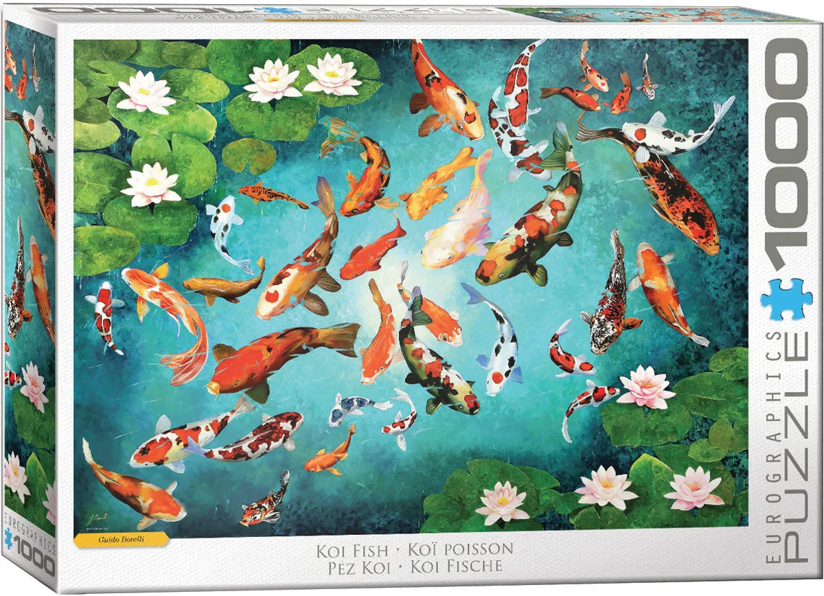 Koi Fish 1000PC Puzzle