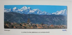 Langtang Himalayan Range Panoramic Nepal Postcard